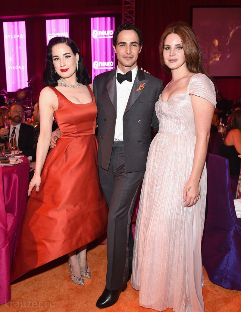 Дита фон Тиз, Лана дель Рей и дизайнер Zac Posen